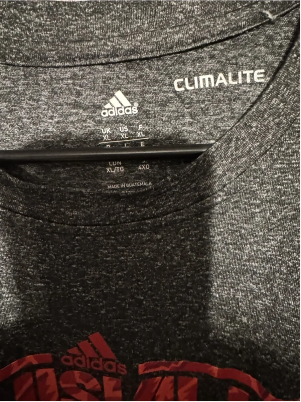 Louisville Cardinals Adidas Basketball TShirt Men Sz XL Gray
